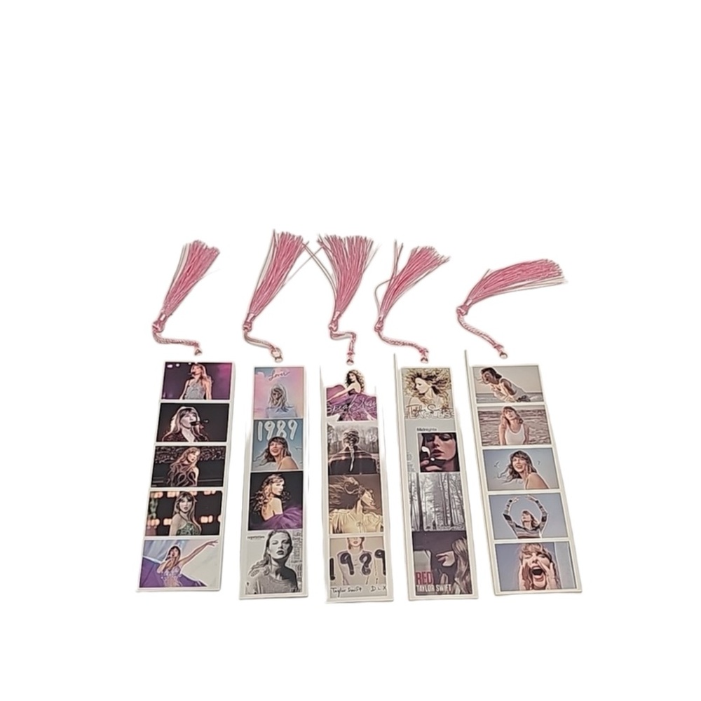 🦄 Set of 5 Taylor Swift Album Cover Book Mark’s